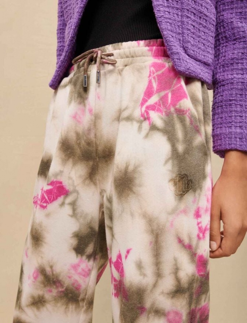 Maje Tie-dye Broek Dames Gekleurd | ZPNIHBQ-41